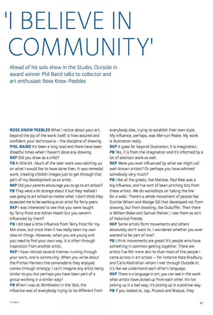 Phil Baird Interview 1 (of 2)